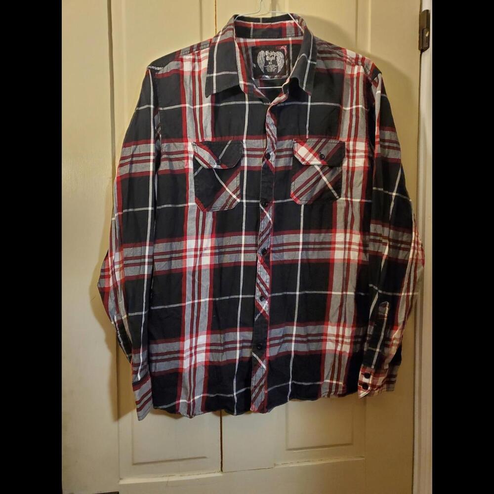 Eighty Eight Mens XL Front Button  Pocket Shirt